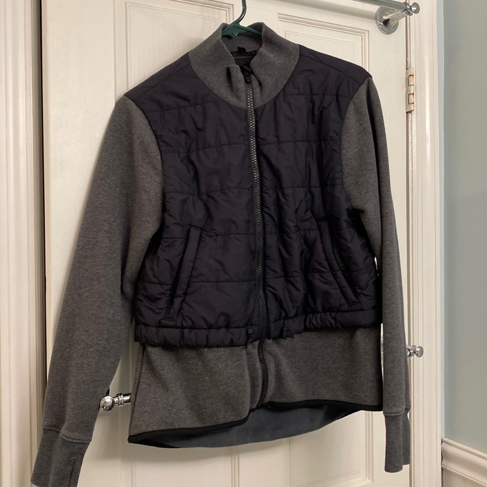 Athleta mix media jacket. Size small. Great condition.
